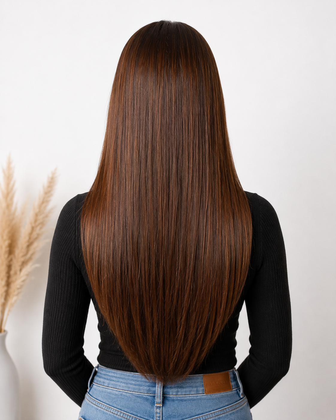 Nano Bead Hair Extensions #4 Chestnut Brown