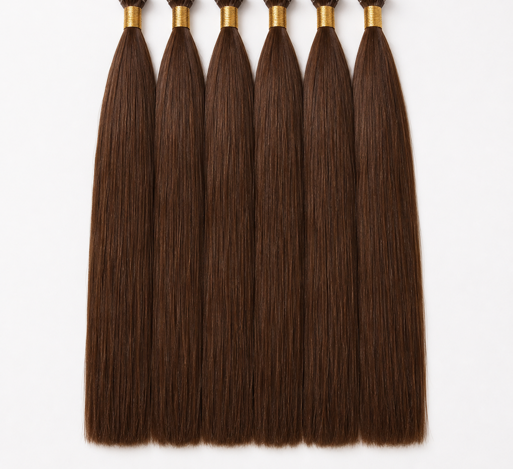 Nano Bead Hair Extensions #3 Chocolate Brown